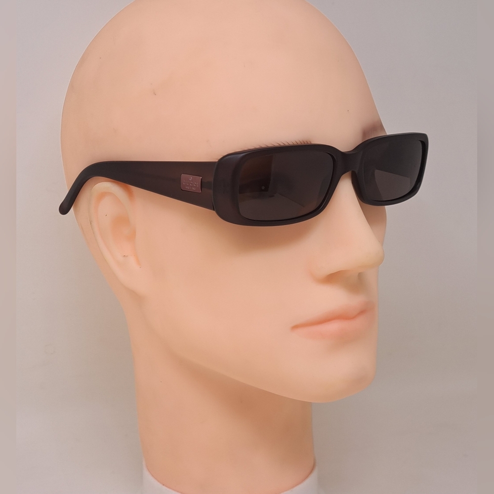 NEW Gucci Sunglasses Rectangle Translucent Vintage 90s GG 2450/S 52-17-140 - Picture 10 of 16